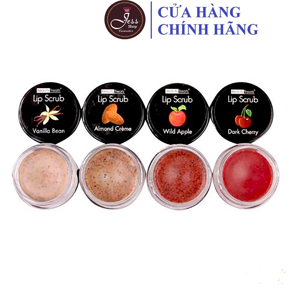 Tẩy Tế Bào Chết Cho Môi Beauty Treats dạng hủ 10.5g