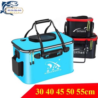 Giảm giá - hot - thùng đựng cá đi câu thùng đựng cá gấp gọn đa năng cao cấp kk8 - sale - uy tín chất lượng