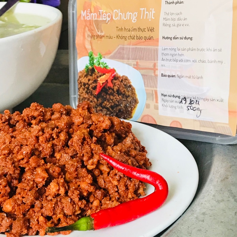 [Mã GROXUAN1 giảm 8% đơn 150K] Mắm tép chưng thịt/ Thịt chưng mắm tép 500g ngon tuyệt đỉnh | BigBuy360 - bigbuy360.vn