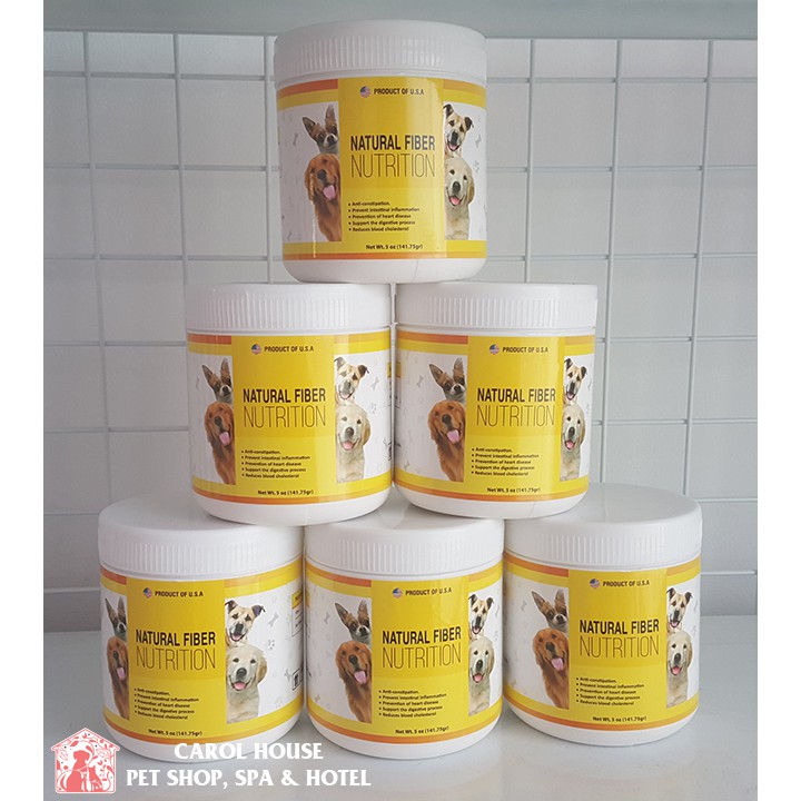 Natural Fiber Pet Nutrition - Chất Xơ Hòa Tan Giúp Cải Thiện Đường Ruột Và Ngăn Ngừa Táo Bón Cho Chó