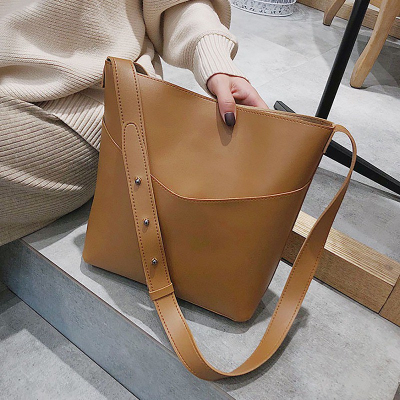 Túi xách nữ da PU phong cách vintage