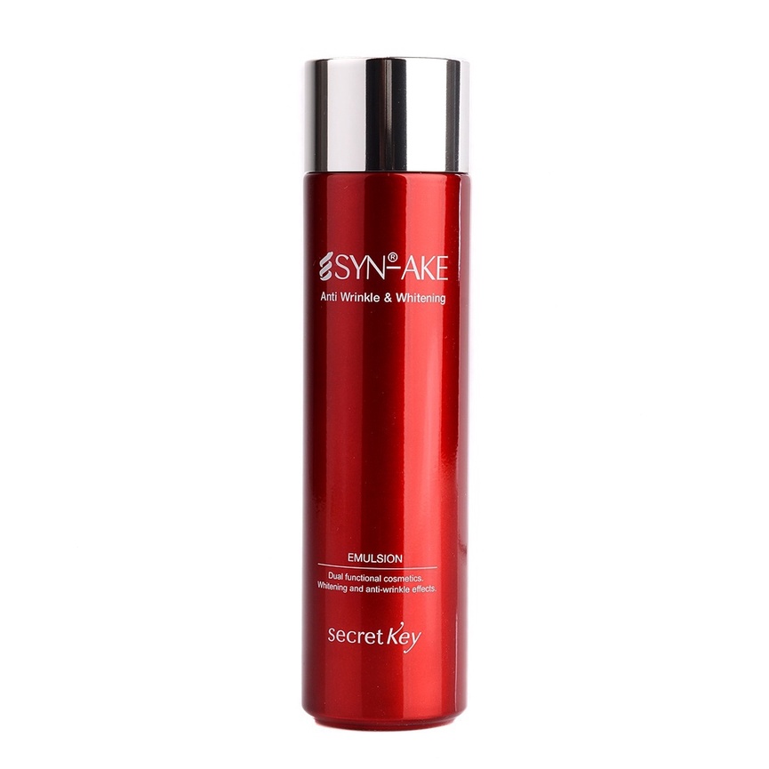 Sữa dưỡng Chống Lão Hóa & Làm Trắng Secret Key SYN-AKE Anti Wrinkle & Whitening Toner 150ml