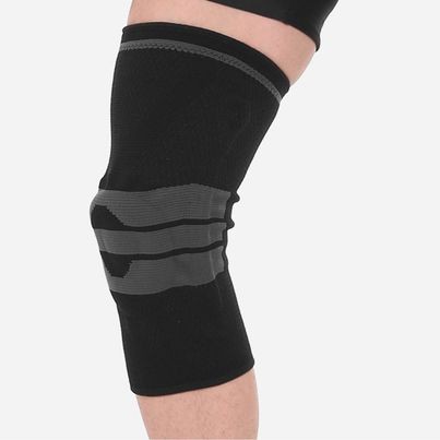 Bó gối xỏ gối silicon 2 lò xo, bảo vệ đầu gối thể thao tập gym ,tập tạ BG-88