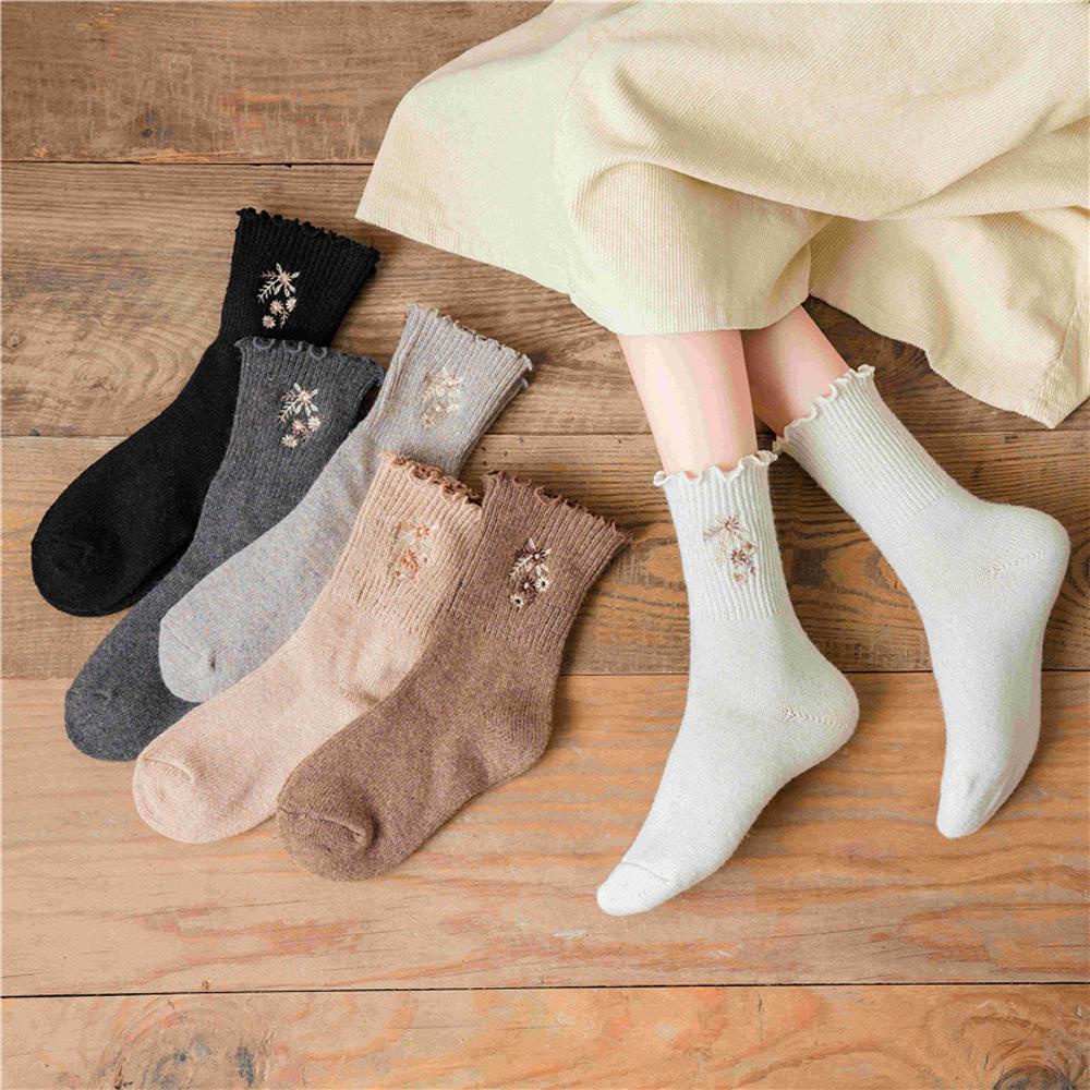 Vớ Cotton Ngắn Phong Cách Harajuku Đường Phố Thời Trang Cho Nữ