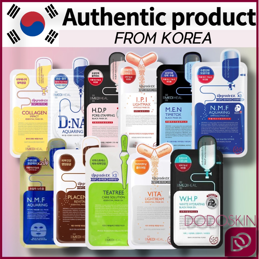 Mặt nạ Mediheal 11 loại tùy chọn chất lượng cao