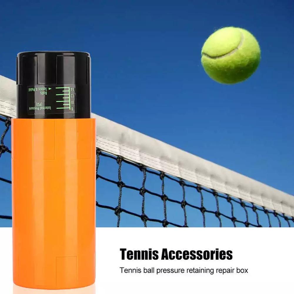 Hộp Đựng Banh Tennis Thể Thao Màu Cam