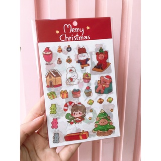 Sticker giang sinh dễ thương - quà giáng sinh