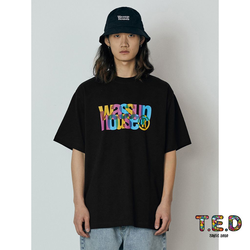 Áo Thun Unisex Wassup House 100% Cotton 250gsm Local Brand T.E.D Chính Hãng