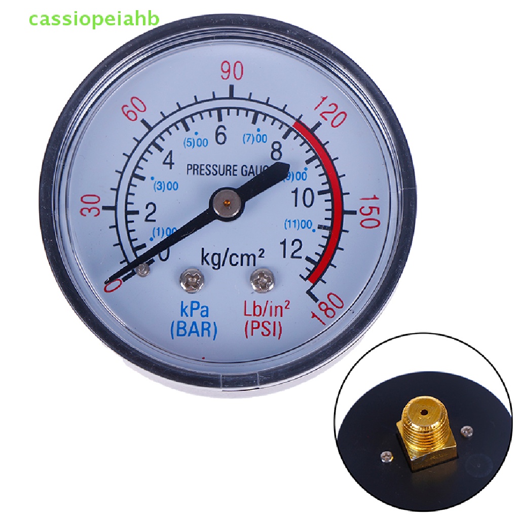 Đồng Hồ Đo Áp Suất Không Khí 13mm 1 / 4 bsp Chuyên Dụng