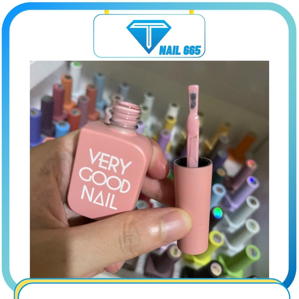 Sét sơn gel móng tay , Sơn gel Very gool nail tặng bảng màu base top