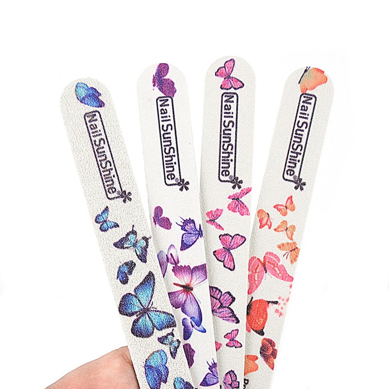 [Hàng mới về] Dũa móng 2 mặt 100/120/150/180/240 grit chuyên nghiệp