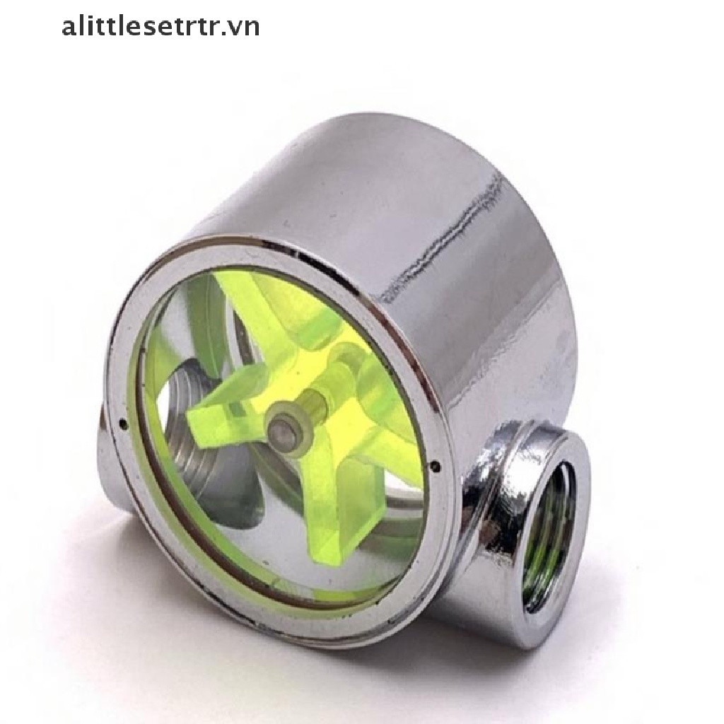 Đồng Hồ Đo Lưu Lượng Nước G1 / 4 5 Cánh Bằng Kim Loại Cho Pc