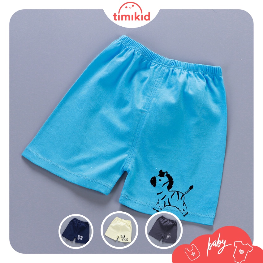 Quần Đùi Cho Bé Trai, Bé Gái Linkcard Cotton Mềm Mại, Thoáng Khí - Timikid Store