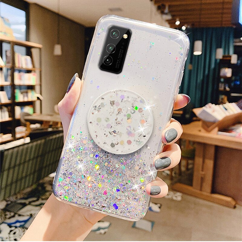 Ốp Lưng Lấp Lánh Có Giá Đỡ Cho Vivo Iqoo 3 Neo Nex S 3 S5 S6 Z6 V11 | BigBuy360 - bigbuy360.vn