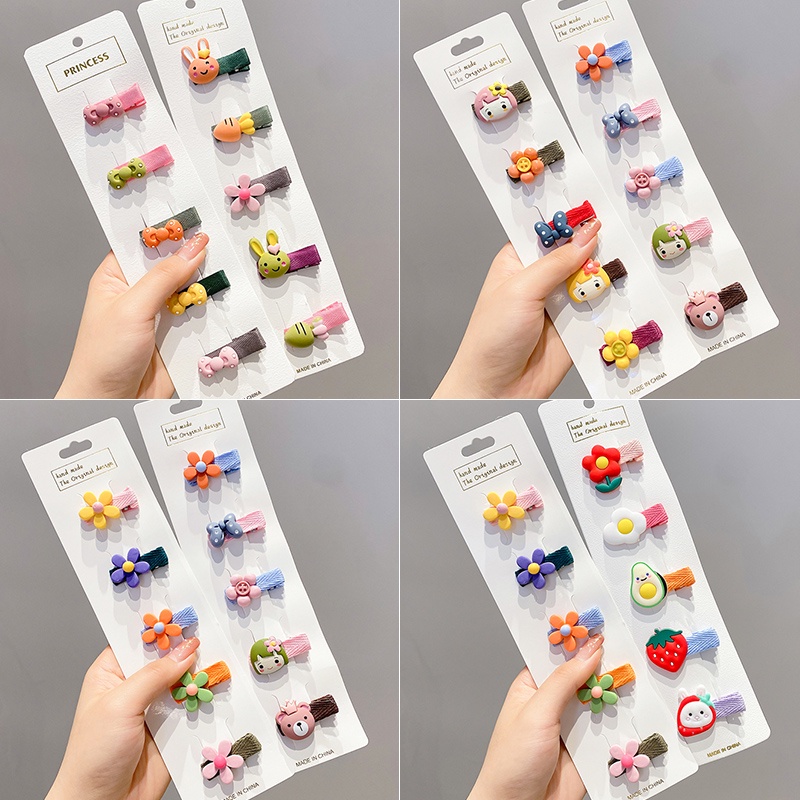 Kẹp Tóc Mini Dễ Thương Không Đau Cho Bé Gái