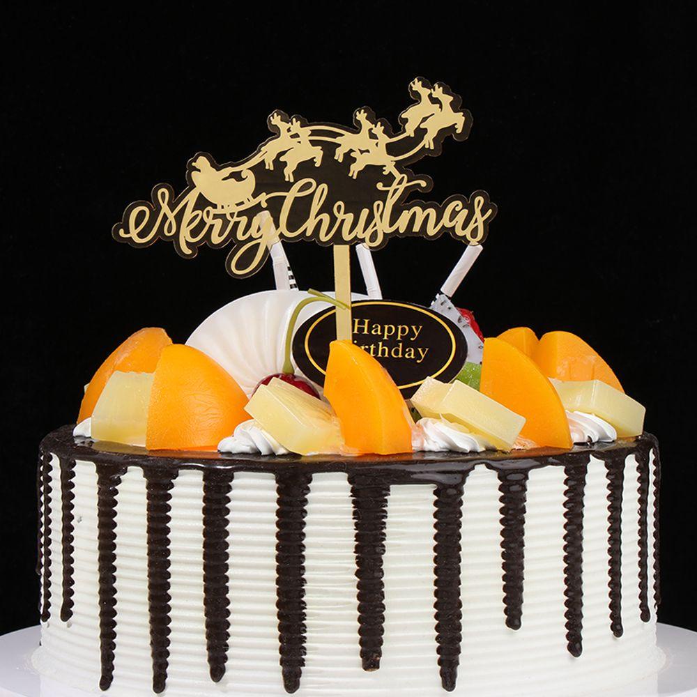 ESPO Phụ Kiện Trang Trí Giáng Sinh / Đám Cưới Bằng Acrylic Mừng Năm Mới 2022