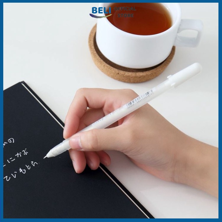 Bút trắng, Gelly Roll Sakura bút mực gel nhũ trắng Nhật Bản