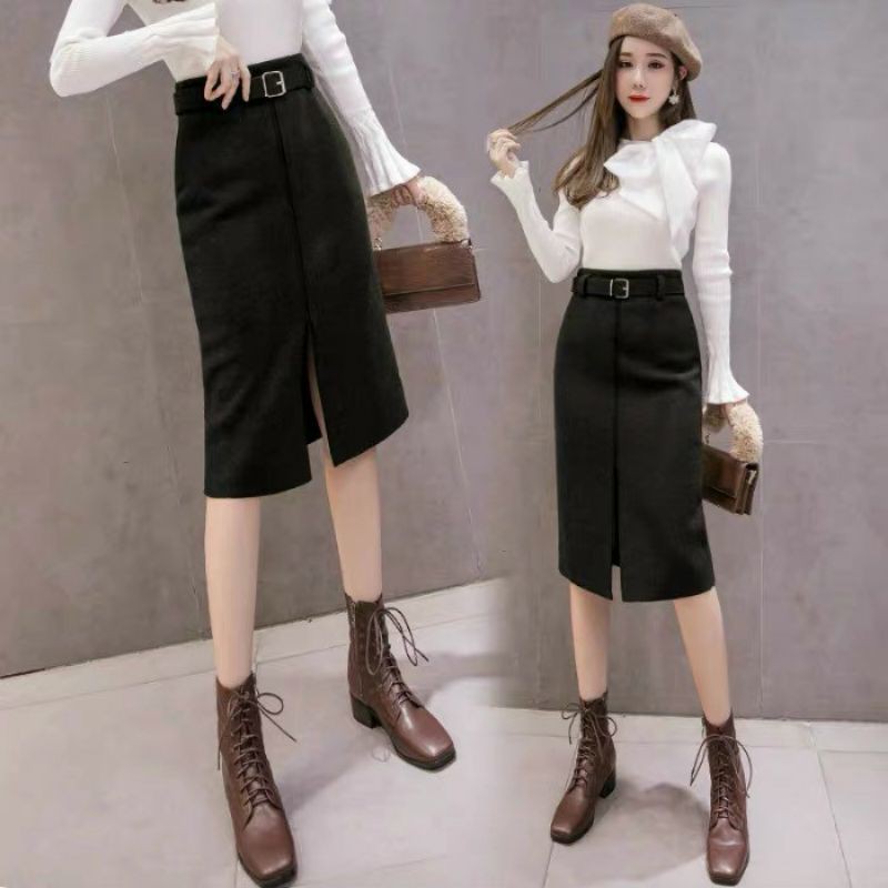 CHÂN VÁY DẠ MÙA ĐÔNG SIÊU ĐỈNH..CÓ video không kèm thắt lưng | BigBuy360 - bigbuy360.vn