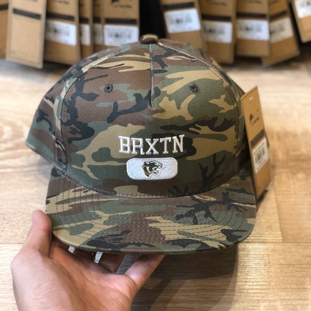 Nón Brxtn(codeMx2110) snapback vải camo lính Xịn