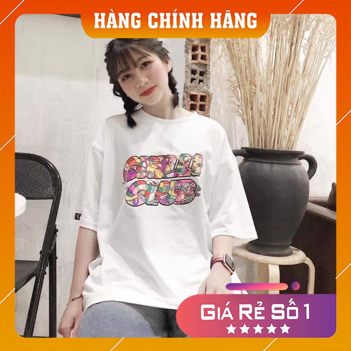 Áo thun 𝑭𝒓𝒆𝒆𝒔𝒉𝒊𝒑 Áophông form rộng dáng Unisex L145, mặc lớp, nhóm, cặp in chữ CHILL CLUB