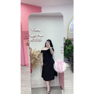 ĐẦM TRỂ VAI ĐEN BIGSIZE 1306