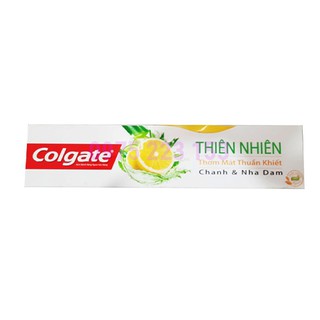 Kem đánh răng tinh chất chanh và nha đam Colgate Natural Lemon& Aloe Vera 180g
