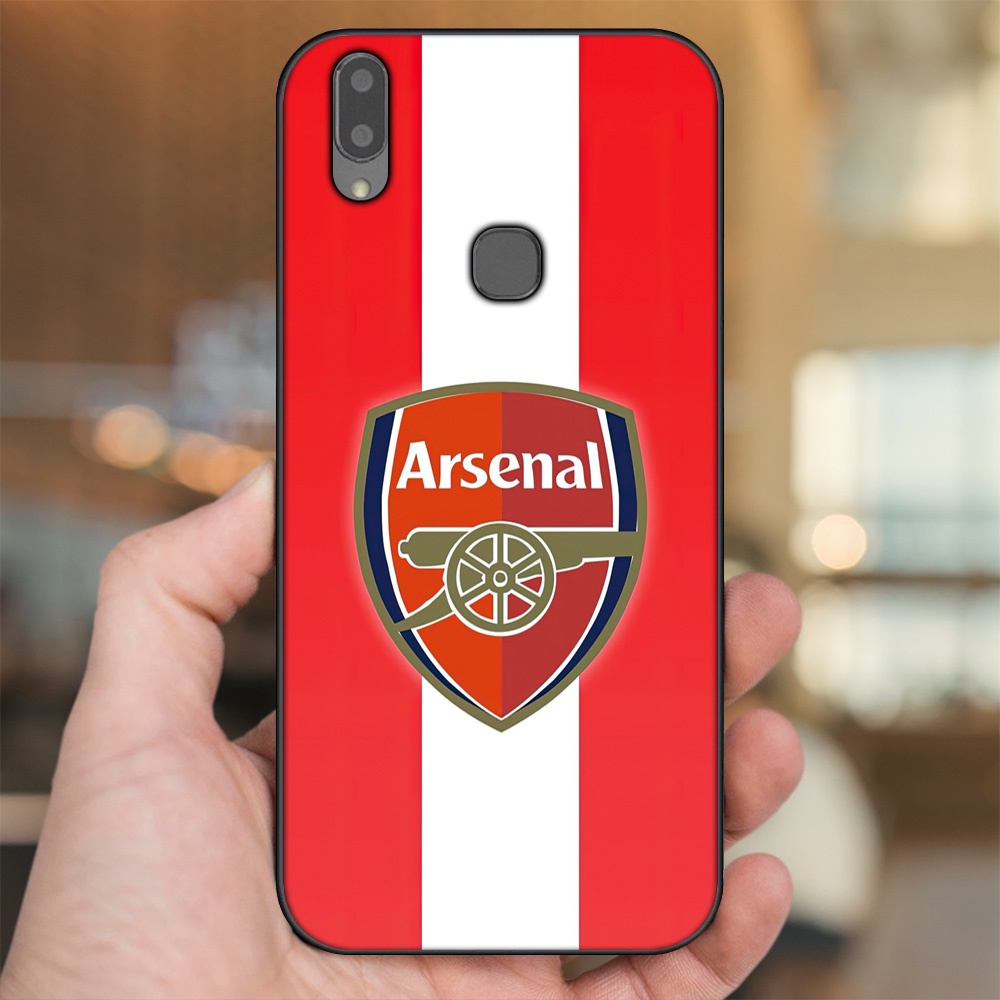 Ốp lưng Vivo V9, Y85, V11i viền đen in hình Arsenal FC
