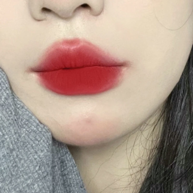 Son Kem Màu Hồng Đào Đất Sét Tông Nhung Lì