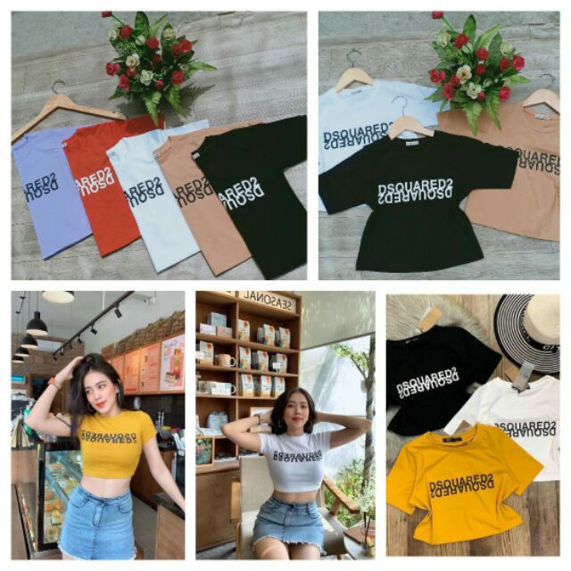Áo croptop in cotton 4 chiều | BigBuy360 - bigbuy360.vn