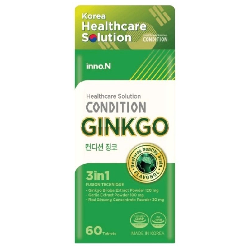 VIÊN UỐNG CONDITION GINKGO HỖ TRỢ TUẦN HOÀN TĂNG CƯỜNG TRÍ NHỚ