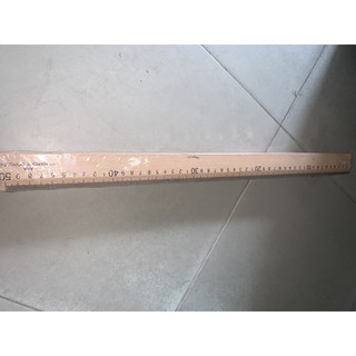 THƯỚC GỖ 50CM LOẠI TỐT
