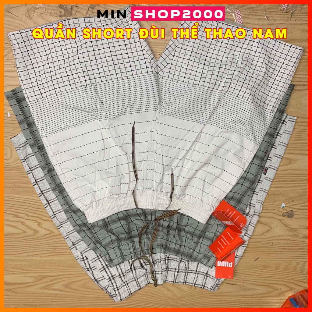 Quần thể thao nam, quần short đùi cotton Puma phong cách trẻ trung - Nhiều màu đẹp - Hàng xuất dư xịn