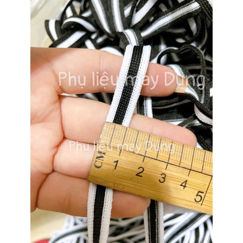 dây viền nhí co dãn nhẹ bảng 1cm