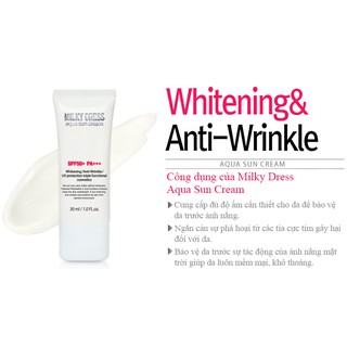 Kem chống nắng Milky Dress SPF50+ PA+++