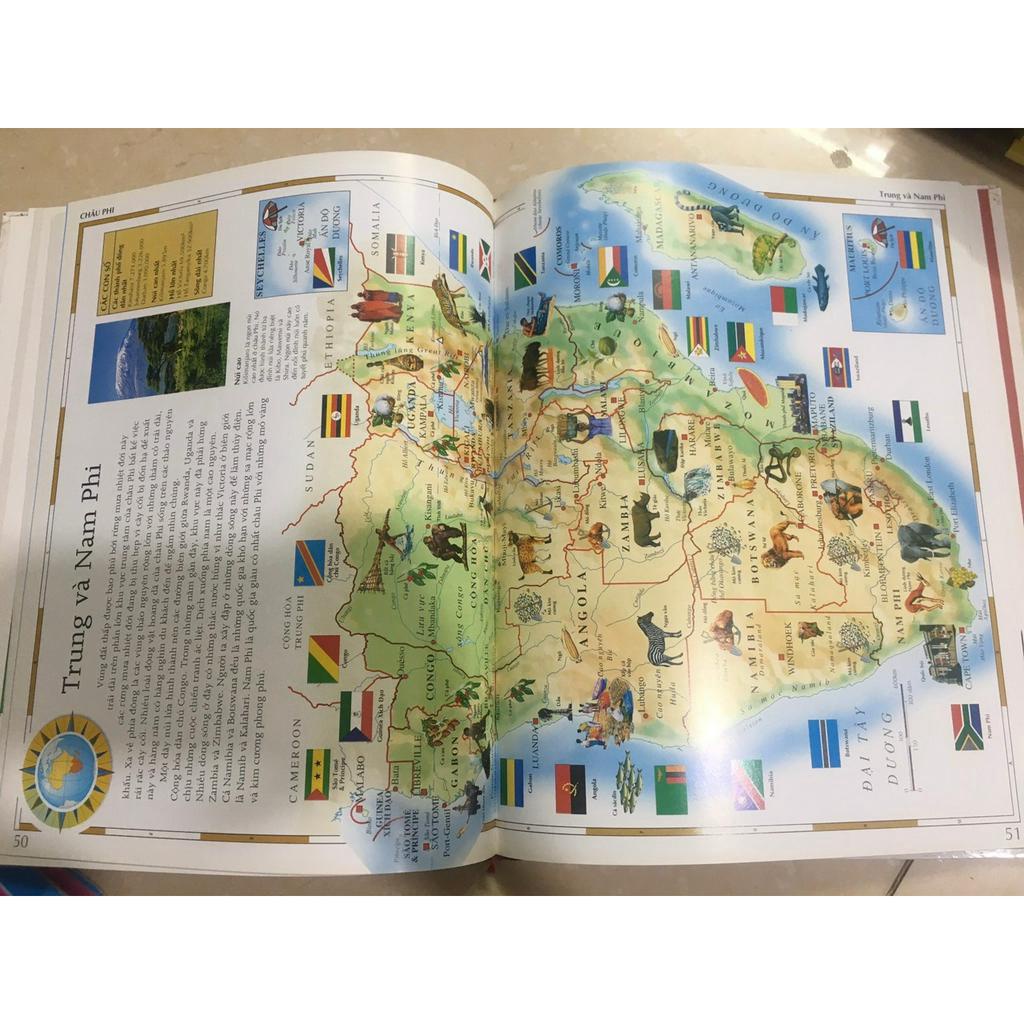 Sách - Atlas Cho trẻ Em
