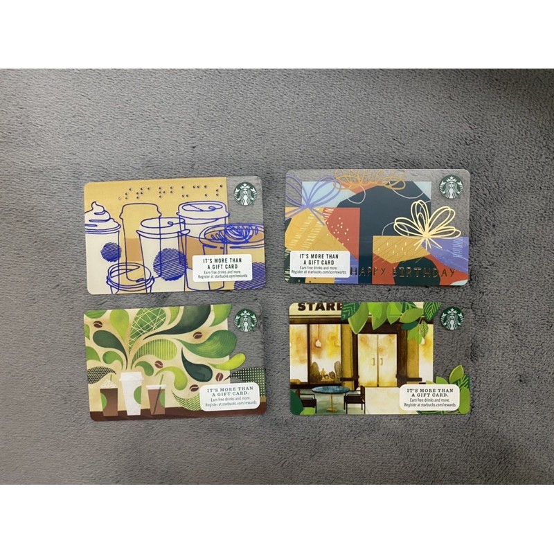 Thẻ NHỰA Starbucks Us - Phiên bản season 2021