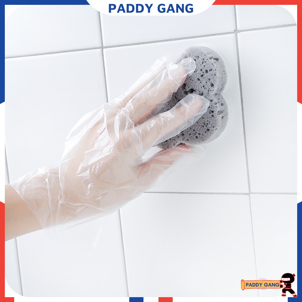 100 GăngTay Nilon Dùng 1 Lần, Găng Tay Tự Hủy Sinh Học PaddyGang
