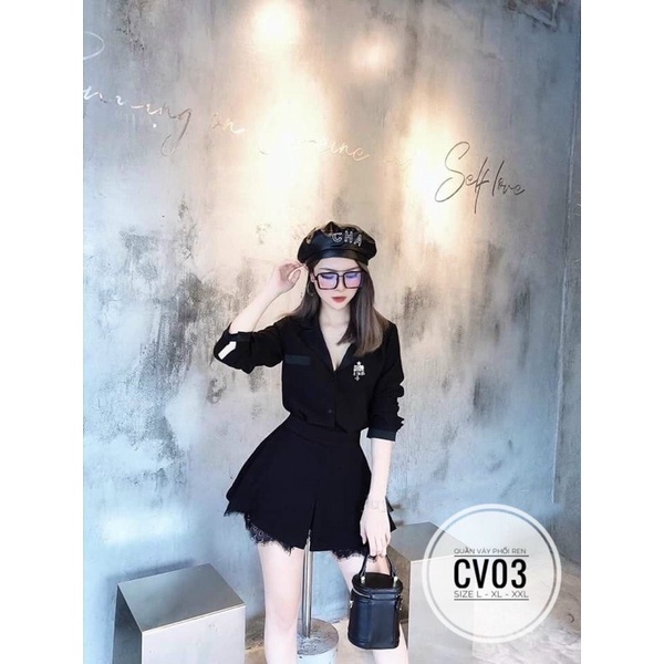 CHÂN VÁY PHỐI REN BIGSIZE 55-90Kg | BigBuy360 - bigbuy360.vn