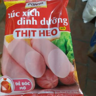 Xúc xích heo ponnie gói 5 cây