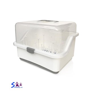 Giá úp bình sữa có nắp - Bin&Beo