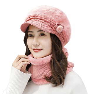 Nón len ấm áp thời trang dành cho nữ
