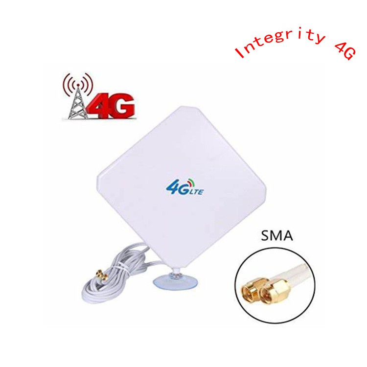 Ăng Ten thu sóng 3G/4G - anten 49 dbi CRC9 SMA TS9