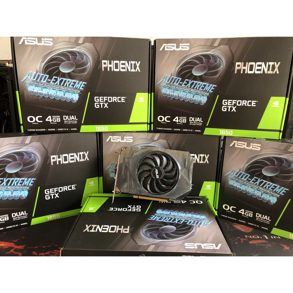 Card màn hình Asus GTX 1650 4GB D6 bản 1fan, likenew, bảo hành 1/2024 | BigBuy360 - bigbuy360.vn