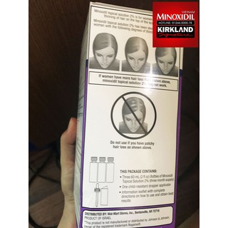 Mọc tóc, chân mày cho nữ Equate Minoxidil 2%