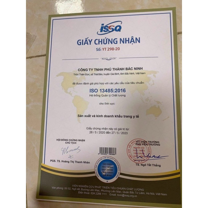 Khẩu trang y tế 4 lớp kháng khuẩn hộp 50 cái hiệu Trí Đức | BigBuy360 - bigbuy360.vn