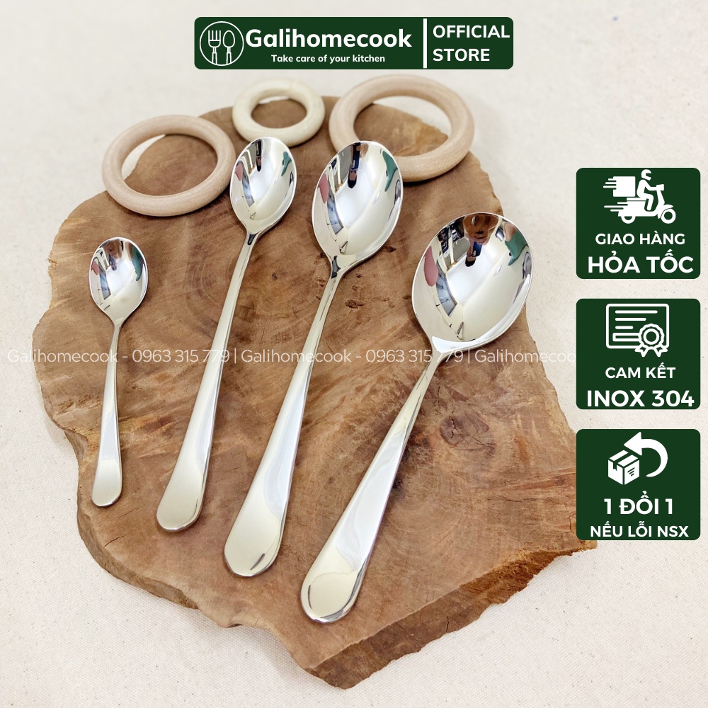 DAO THÌA DĨA inox 304 xuất khẩu Hàn Quốc cao cấp | GaliHomecook