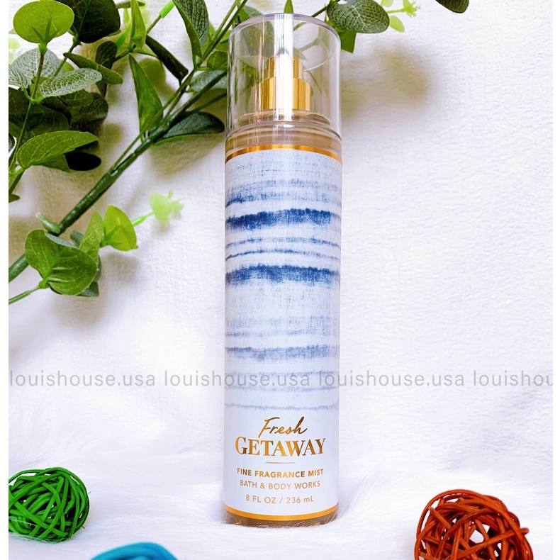 FRESH GETAWAY  - Body mist | Xịt thơm toàn thân Bath & Body Works Mỹ