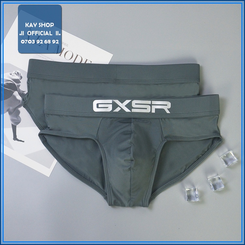 Quần lót nam tam giác thun lạnh GXSR ảnh feedback thực tế - Quần sịp nam đẹp gợi cảm
