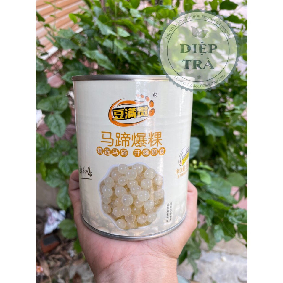 Hạt nổ DOUMANGUAN các loại topping lon 850g