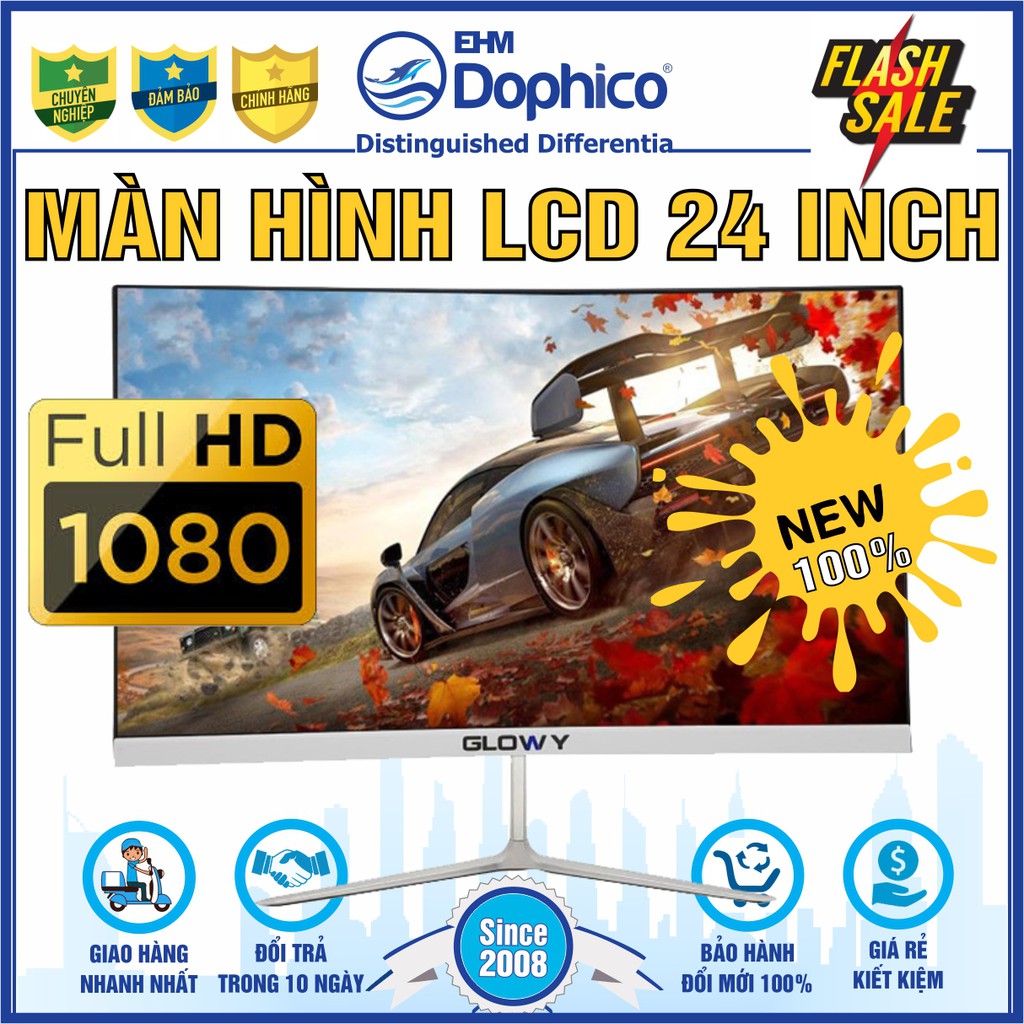 Màn hình LCD Gloway 24 icnh – Full HD 1920 x 1080 – Chính hãng – Bảo hành 12 tháng